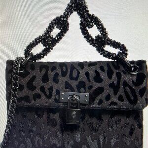 KURT GEIGER London Mini "Brixton" Chain Cross Body or Handle Bag: NWT & Dust Bag